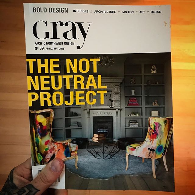 Gray magazine - Penny Black Interiors